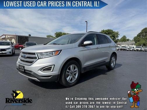 Ingot Silver Metallic 2018 Ford Edge SEL