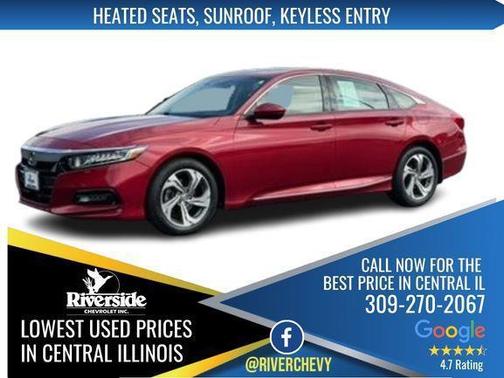 Radiant Red Metallic 2019 Honda Accord EX-L