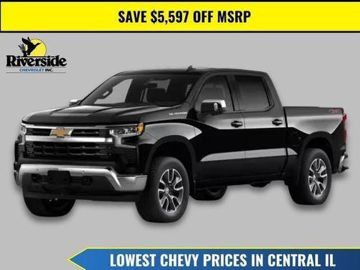 Black 2026 Chevrolet Silverado 1500 LT