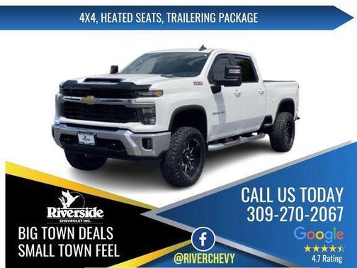 Summit White 2024 Chevrolet Silverado 2500 LT