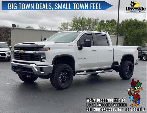 Summit White 2024 Chevrolet Silverado 2500 LT