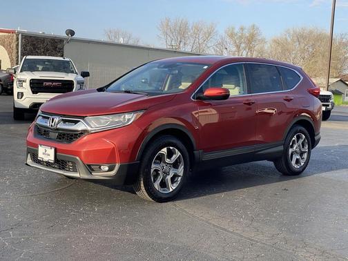 RED 2019 Honda CR-V EX-L