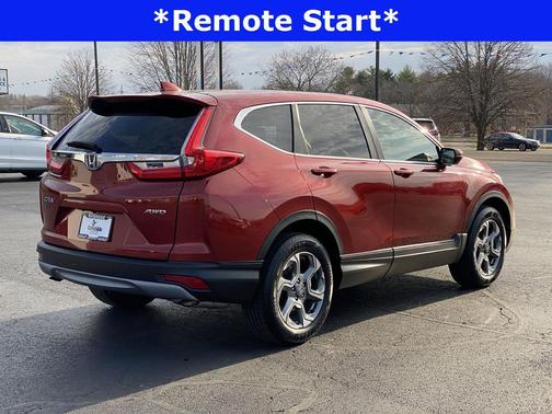 RED 2019 Honda CR-V EX-L