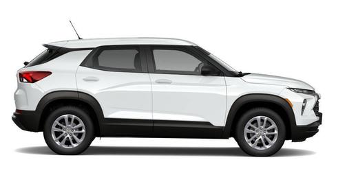 Summit White 2026 Chevrolet Trailblazer LS