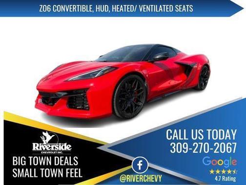 Torch Red 2025 Chevrolet Corvette Z06