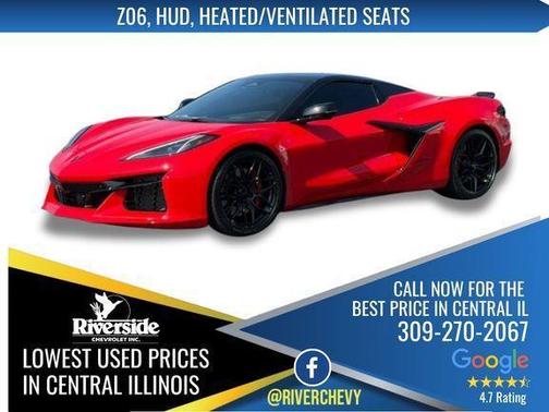 Torch Red 2025 Chevrolet Corvette Z06