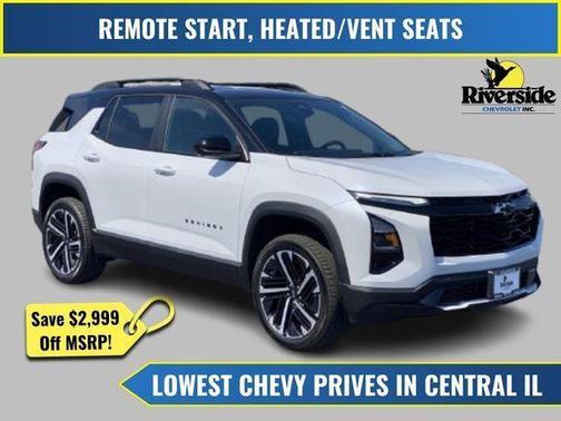 Polar White Tricoat 2026 Chevrolet Equinox FWD RS