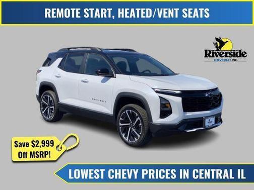 Polar White Tricoat 2026 Chevrolet Equinox FWD RS