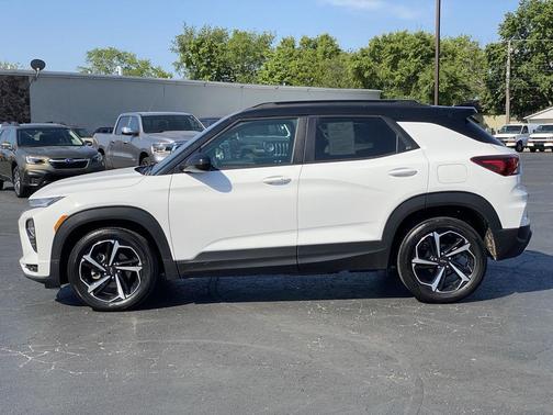 Summit White 2022 Chevrolet Trailblazer RS