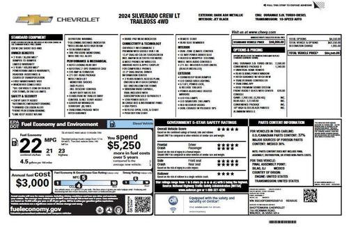 2024 Chevrolet Silverado 1500 LT Trail Boss