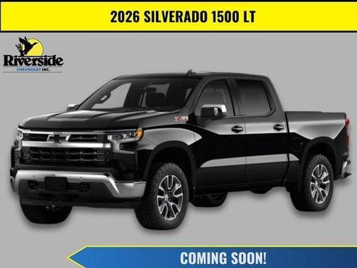 Black 2026 Chevrolet Silverado 1500 LT