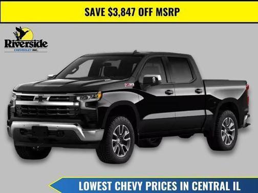 Black 2026 Chevrolet Silverado 1500 LT