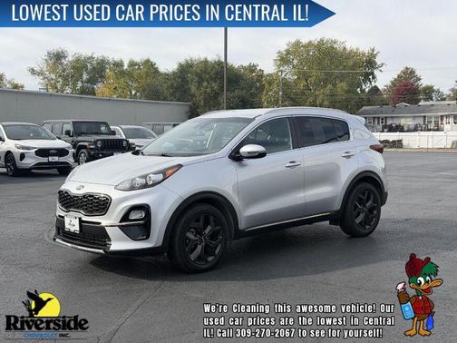 Sparkling Silver 2021 Kia Sportage S