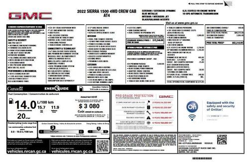 2022 GMC Sierra 1500 AT4