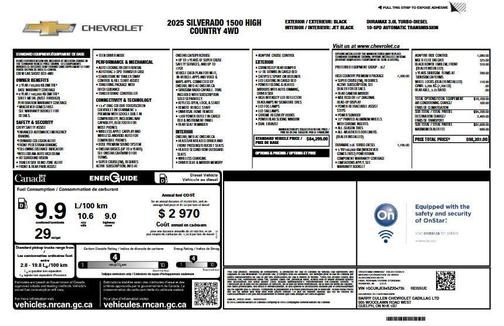 2025 Chevrolet Silverado 1500 High Country