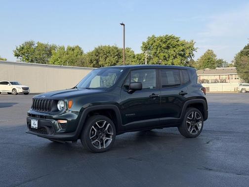 Technogreen Metallic Clearcoat 2021 Jeep Renegade Jeepster 4x4