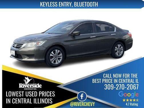 Hematite Metallic 2015 Honda Accord LX