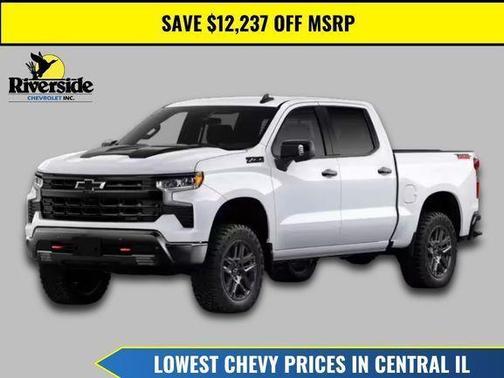 Summit White 2026 Chevrolet Silverado 1500 LT Trail Boss