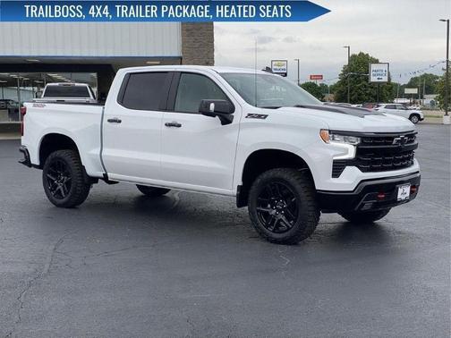 Summit White 2026 Chevrolet Silverado 1500 LT Trail Boss