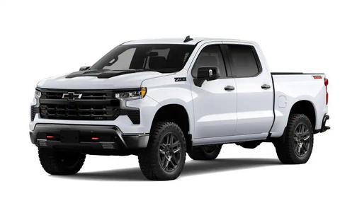 Summit White 2026 Chevrolet Silverado 1500 LT Trail Boss