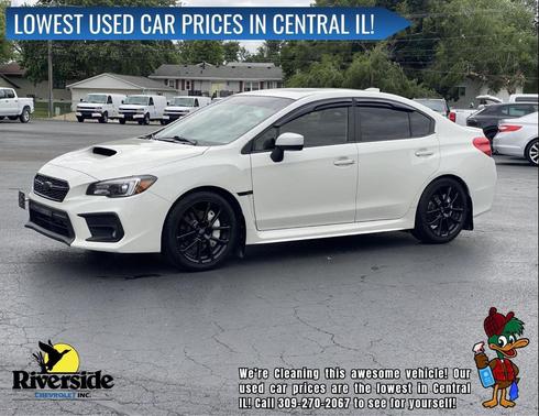Crystal White Pearl 2020 Subaru WRX Limited