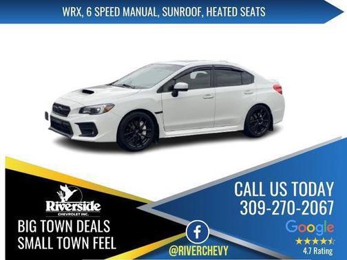 Crystal White Pearl 2020 Subaru WRX Limited