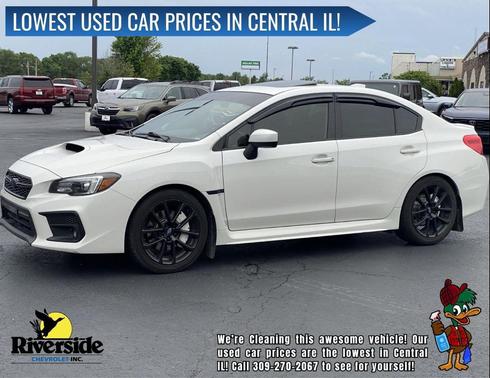 Crystal White Pearl 2020 Subaru WRX Limited