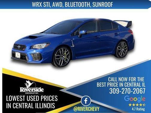WR Blue Pearl 2021 Subaru WRX STI Limited
