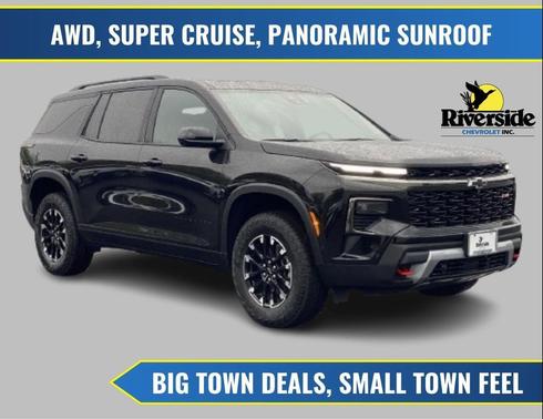 Mosaic Black Metallic 2026 Chevrolet Traverse AWD Z71