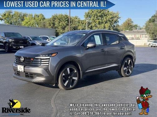 Gun Metallic 2025 Nissan Kicks SR
