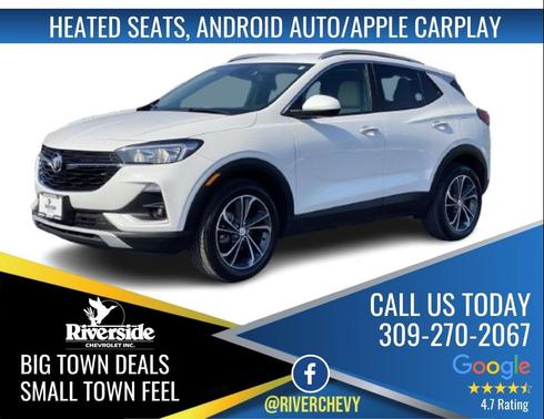 Summit White 2023 Buick Encore GX Select