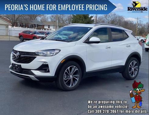 Summit White 2023 Buick Encore GX Select