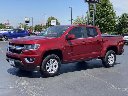 Cajun Red Tintcoat 2019 Chevrolet Colorado LT