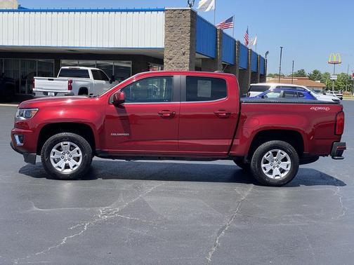 Cajun Red Tintcoat 2019 Chevrolet Colorado LT