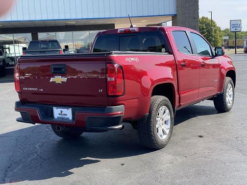 Cajun Red Tintcoat 2019 Chevrolet Colorado LT