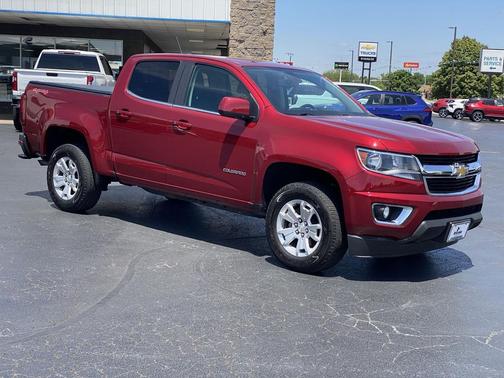 Cajun Red Tintcoat 2019 Chevrolet Colorado LT