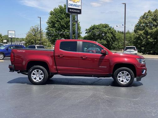 Cajun Red Tintcoat 2019 Chevrolet Colorado LT
