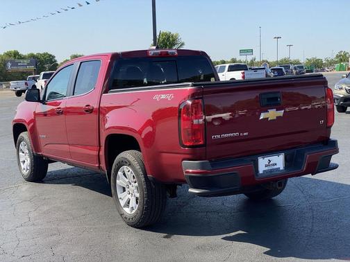 Cajun Red Tintcoat 2019 Chevrolet Colorado LT