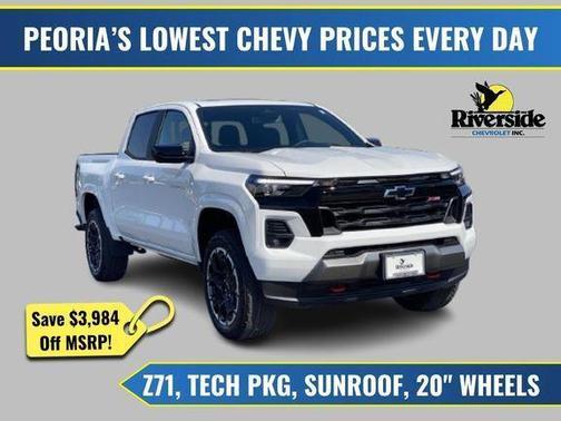 Summit White 2026 Chevrolet Colorado Z71