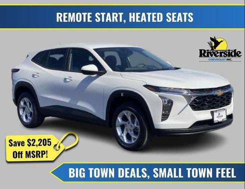 Summit White 2026 Chevrolet Trax LS
