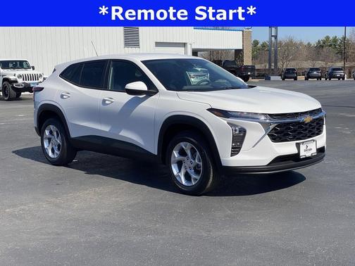 Summit White 2026 Chevrolet Trax LS