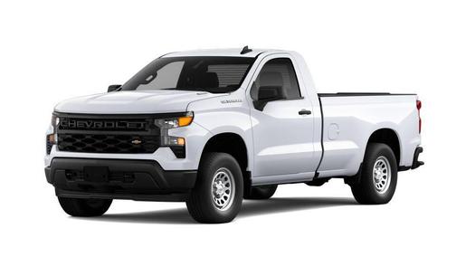 Summit White 2026 Chevrolet Silverado 1500 WT