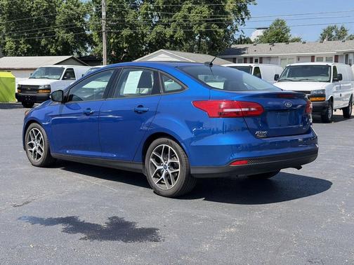 Lightning Blue Metallic 2018 Ford Focus SEL
