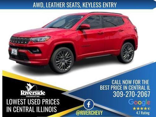 Redline Pearlcoat 2022 Jeep Compass (RED) Edition 4x4