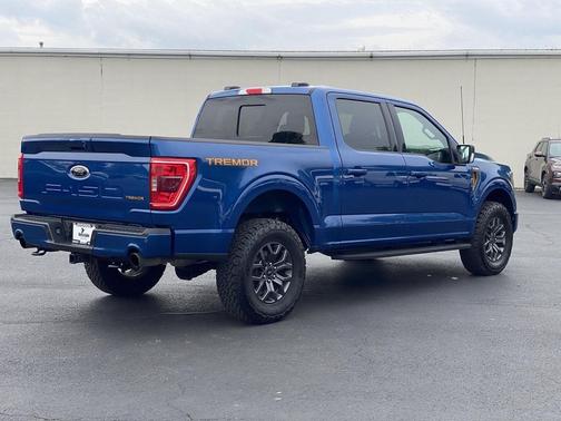 Atlas Blue Metallic 2022 Ford F-150 Tremor