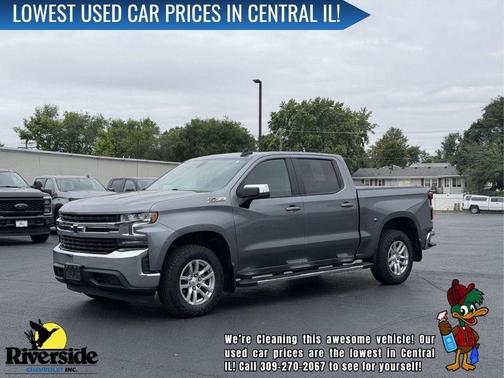 Satin Steel Metallic 2021 Chevrolet Silverado 1500 LT