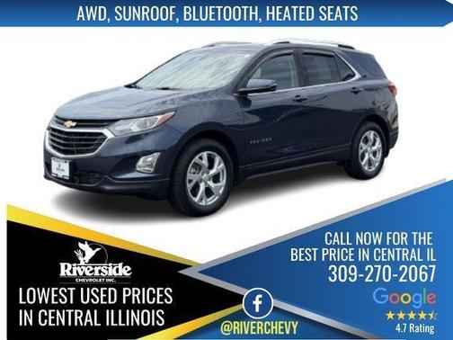 Storm Blue Metallic 2018 Chevrolet Equinox 2LT