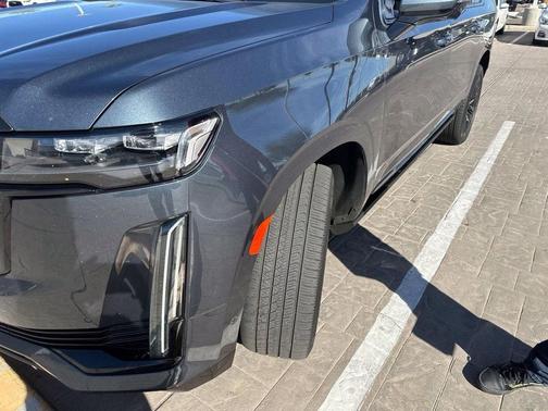 Shadow Metallic 2021 Cadillac Escalade ESV Sport