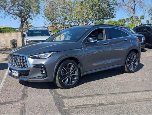 Graphite Shadow 2023 INFINITI QX55 ESSENTIAL