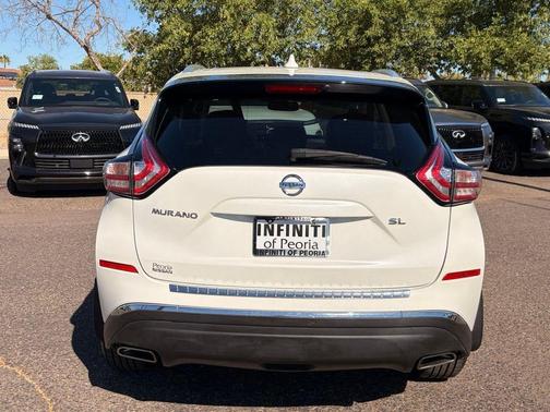 Pearl White 2018 Nissan Murano SL